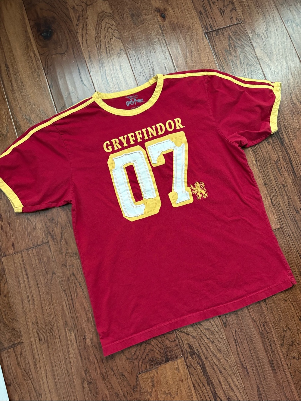 Harry Potter Gryffindor Seeker Adult XL Short Sleeve Tshirt